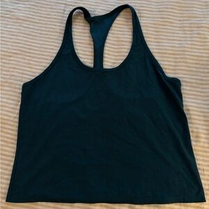 Women's Blue Racerback Tank Top